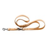 Шкіряний повідець для собак із змінною довжиною NATURAL GA 22 mm x L 200 cm