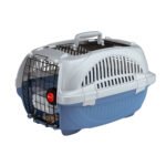 Контейнер-переноска з відкидним верхом Ferplast Atlas 10 Open Deluxe 34х50.7х30 см Блакитний