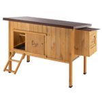 Курник дерев'яний будиночок для курей 6 курей HEN HOUSE 30 162 x 100 x h 110 cm