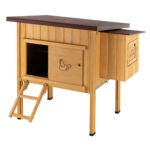 Дерев'яний будиночок  на 4 курки HEN HOUSE10 124 x 98 x h 110 cm