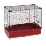 Клітка Ferplast PIANO 4 для птахів канарок та папуг 59 x 33 x h 55 cm чорна